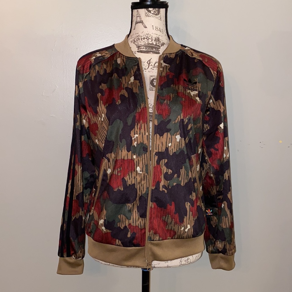 Adidas Pharrell Williams HU Hiking SST Camo Track Jacket - Picture 8 of 16